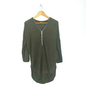 Cozy Zipper Sweater by Express- M